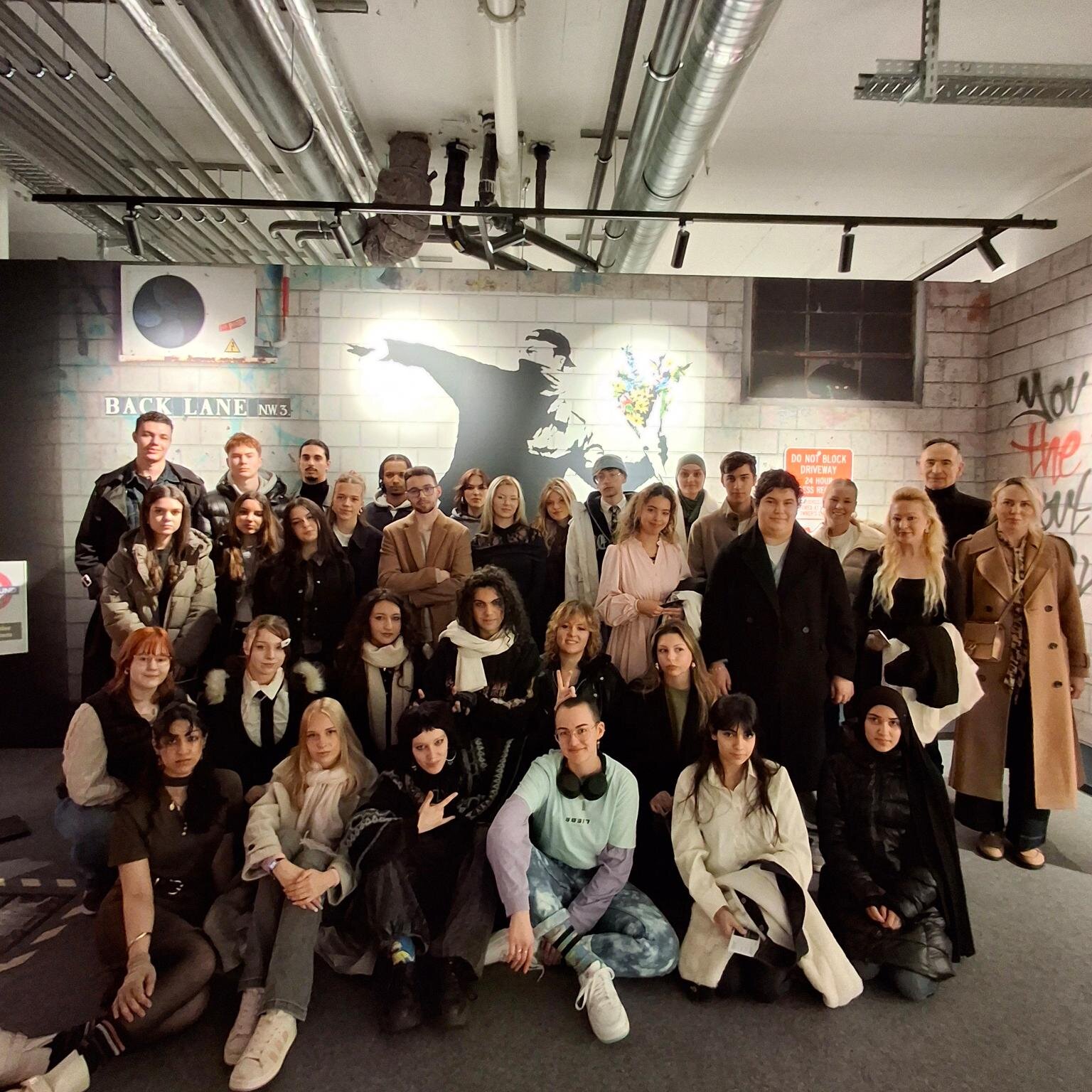 Besuch der Banksy Ausstellung in Mannheim